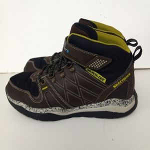 Skechers Skech-Tex Boys Brown Water Resistant Boots (3)
